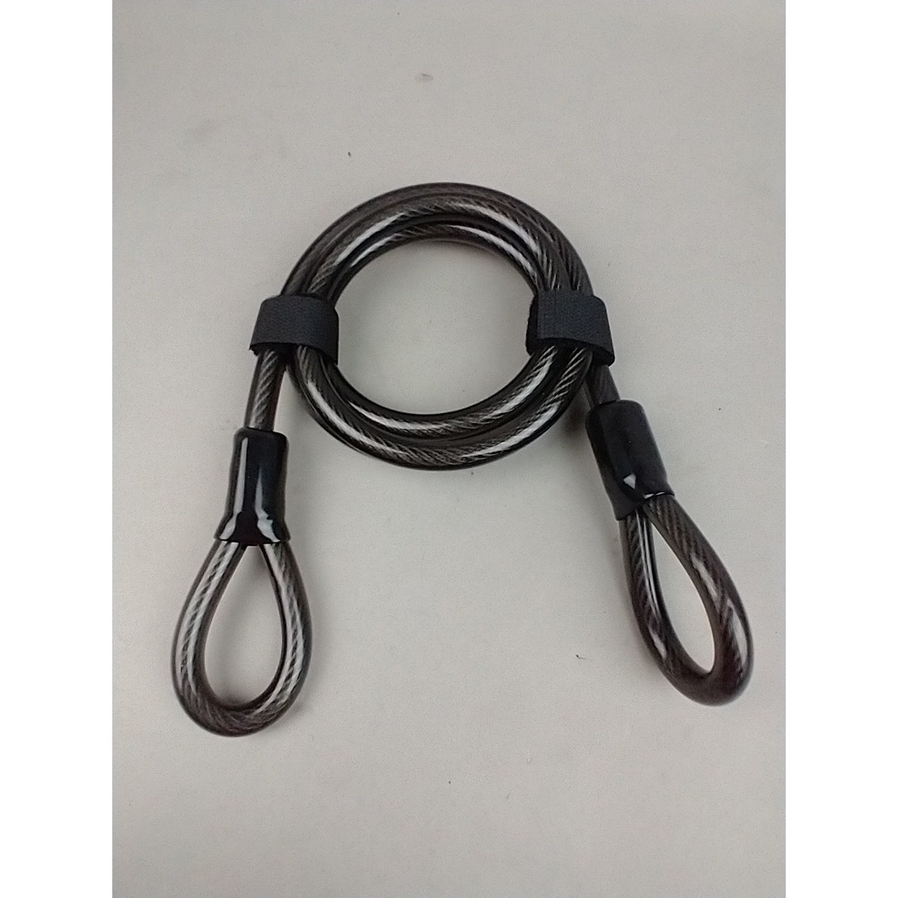 Sportneer 5' Security Replacement Steel Cable For Bicycle U Lock Set -Cable Only
